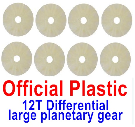 Wltoys 12428 Differential large planetary gear- Parts-12Teeth-(8pcs), 12428-0014