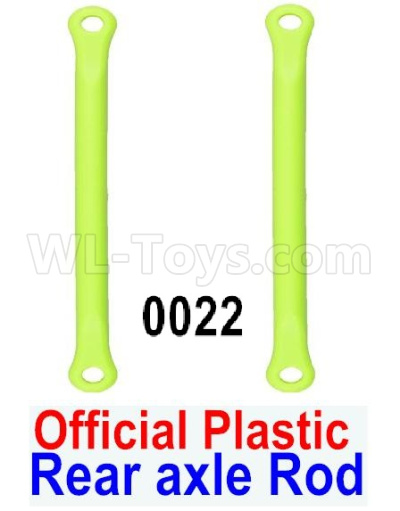 Wltoys 12428 Rear axle Rod(2pcs) Parts-Official Plastic, 12428-0022
