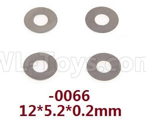 Wltoys 12428 Flat washers(4PCS)-12X5.2X0.2mm Parts, 12428-0066