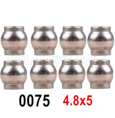 Wltoys 12428 Ball head C(M4.8x5)-8pcs Parts, 12428-0075