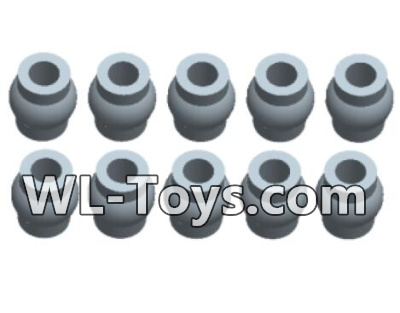 Wltoys 18428 Black Ball-head unit(10pcs),Wltoys 18428 RC Car Spare Parts Replacement Accessories,1:18 Scale 4wd,2.4G 18428 rc racing car Parts,On Road Drift Racing Truck Car Parts