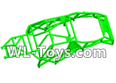 Wltoys 18428 Car skeleton components,Car frame unit-Green,Wltoys 18428 RC Car Spare Parts Replacement Accessories,1:18 Scale 4wd,2.4G 18428 rc racing car Parts,On Road Drift Racing Truck Car Parts