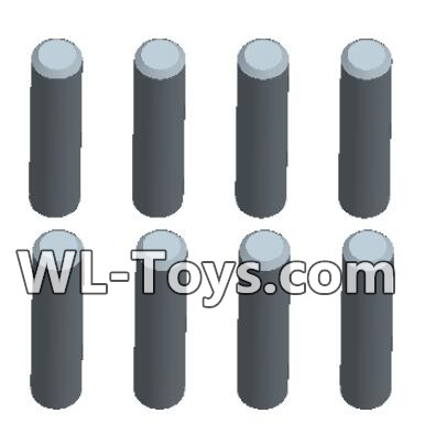 Wltoys 18428 Optical axis-1.5X7(4pcs)& Optical axis-1.5X9(4pcs),Wltoys 18428 RC Car Spare Parts Replacement Accessories,1:18 Scale 4wd,2.4G 18428 rc racing car Parts,On Road Drift Racing Truck Car Parts