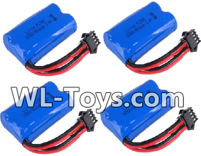 Wltoys 18428 Battery,6.4v 700mah Battery(4pcs),Wltoys 18428 RC Car Spare Parts Replacement Accessories,1:18 Scale 4wd,2.4G 18428 rc racing car Parts,On Road Drift Racing Truck Car Parts