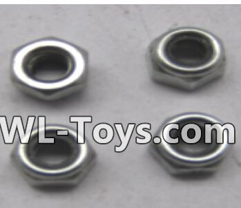 Wltoys 18428 Spare Parts-80-05 A929-96 M2.5 lock nut group(4pcs),Wltoys 18428 RC Car Spare Parts Replacement Accessories,1:18 Scale 4wd,2.4G 18428 rc racing car Parts,On Road Drift Racing Truck Car Parts