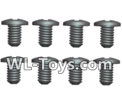 Wltoys 18428 Phillips pan head screws-ST1.7X4PB(8pcs),Wltoys 18428 RC Car Spare Parts Replacement Accessories,1:18 Scale 4wd,2.4G 18428 rc racing car Parts,On Road Drift Racing Truck Car Parts