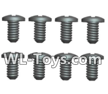 Wltoys 18428 Phillips pan head screws-2X5PM(8pcs),Wltoys 18428 RC Car Spare Parts Replacement Accessories,1:18 Scale 4wd,2.4G 18428 rc racing car Parts,On Road Drift Racing Truck Car Parts