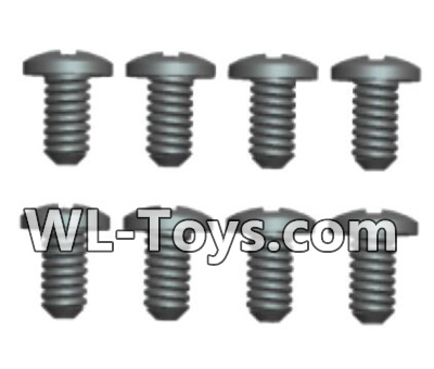 Wltoys 18428 Phillips pan head screws-ST2X6PB(8pcs),Wltoys 18428 RC Car Spare Parts Replacement Accessories,1:18 Scale 4wd,2.4G 18428 rc racing car Parts,On Road Drift Racing Truck Car Parts