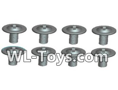 Wltoys 18428 Round head With media screw-ST1.8X3PWB(8pcs),Wltoys 18428 RC Car Spare Parts Replacement Accessories,1:18 Scale 4wd,2.4G 18428 rc racing car Parts,On Road Drift Racing Truck Car Parts