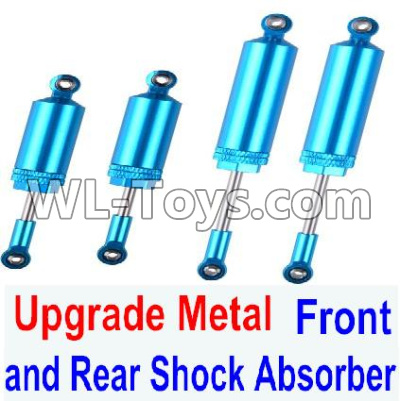 JJRC Q46 Upgrade Metal Front and Rear Shock Absorber Parts(Total 4pcs),JJRC Q46 Parts,jjrc q46 speedrunner Parts,JJRC Q46 1/12 Parts