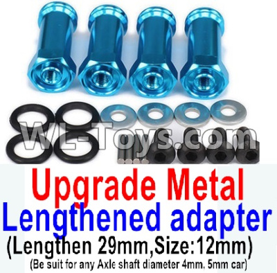 JJRC Q46 Upgrade Metal Lengthed adapter(4 set)-Lengthen 29mm,JJRC Q46 Parts,jjrc q46 speedrunner Parts,JJRC Q46 1/12 Parts