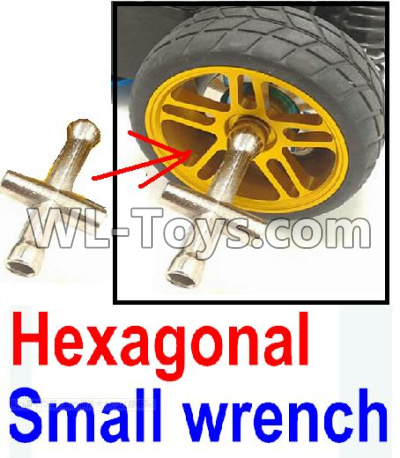 JJRC Q46 Hexagonal small wrench(Can be used for M2, M2.5, M3, M4 nut specifications),JJRC Q46 Parts,jjrc q46 speedrunner Parts,JJRC Q46 1/12 Parts