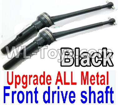 JJRC Q46 Upgrade Metal Front wheel drive shaft assembly-Black(2 set),JJRC Q46 Parts,jjrc q46 speedrunner Parts,JJRC Q46 1/12 Parts