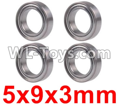 JJRC Q46 Bearing(4pcs-5X9X3MM),JJRC Q46 Parts,jjrc q46 speedrunner Parts,JJRC Q46 1/12 Parts