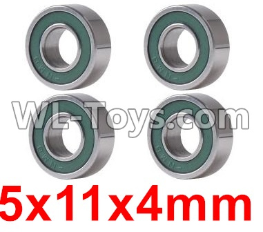 JJRC Q46 Bearing(4pcs-5X11X4MM),JJRC Q46 Parts,jjrc q46 speedrunner Parts,JJRC Q46 1/12 Parts