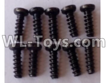 JJRC Q46 ST2.3X6PB screw assembly(10PCS),JJRC Q46 Parts,jjrc q46 speedrunner Parts,JJRC Q46 1/12 Parts