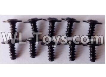 JJRC Q46 L959-62 Round head with self-tapping screws M2.6X6(10pcs),JJRC Q46 Parts,jjrc q46 speedrunner Parts,JJRC Q46 1/12 Parts