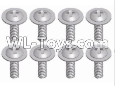 JJRC Q46 Phillips head with screw-2.5X8-PWM,JJRC Q46 Parts,jjrc q46 speedrunner Parts,JJRC Q46 1/12 Parts