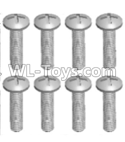 JJRC Q46 screws Parts-Cross recessed pan head screws(8PCS)-M2X8 PM,JJRC Q46 Parts,jjrc q46 speedrunner Parts,JJRC Q46 1/12 Parts