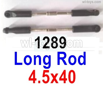 Wltoys 14401 Parts-Long rod assembly(2pcs)-4.5x40-14401.1289,Wltoys 14401 1/14 Parts,Wltoys 14401 RC Car Parts