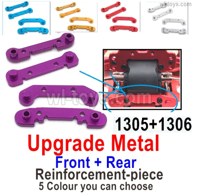 Wltoys 144001 Upgrade Parts Metal Reinforcement piece for the Rear swing arm144001.1306.Wltoys 144001 1/14 Parts, Wltoys 144001 RC Car Parts.