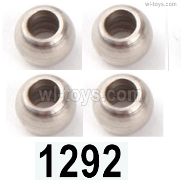Wltoys 144001 Ball head set(4pcs)-5.8X4.55-144001.1292,Wltoys 144001 1/14 Parts,Wltoys 144001 RC Car Parts