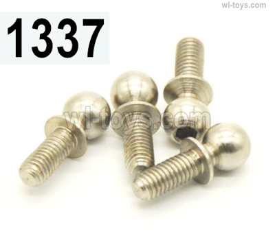 Wltoys 14401 Parts-Ball head screws-4pcs-4.9X13.6mm-14401.1337,Wltoys 14401 1/14 Parts,Wltoys 14401 RC Car Parts