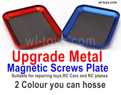 Wltoys 144002 Parts-Upgrade Metal Magnetic Screws Plate. It is suit for Repairing the RC Cars,RC helicopter,RC Toys. Etc.Wltoys 144002 1/14 Parts, Wltoys 44002 RC Car Parts.