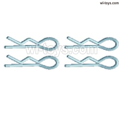 Wltoys 144002 Parts-Clips,R-Clips,RC Car body Clips.RC Body clips.Total 4pcs.18428.0441.Wltoys 144002 1/14 Parts, Wltoys 44002 RC Car Parts.