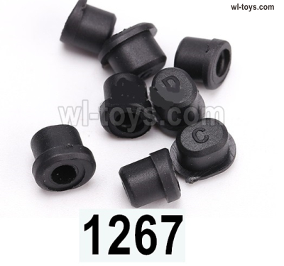 Wltoys 144002 Parts-shaft sleeve for the Front and Rear swing arm.144001.1267.Total 8pcs.Wltoys 144002 1/14 Parts, Wltoys 44002 RC Car Parts.