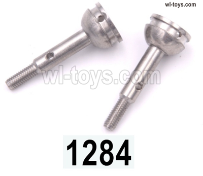 Wltoys 144002 Parts-Front axle cup set.144001.1284.Total 2pcs.Wltoys 144002 1/14 Parts, Wltoys 44002 RC Car Parts.