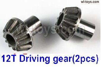 Wltoys 144002 Parts-Metal 12T Driving gear.144001.1154.Total 2pcs.(Hardware).Wltoys 144002 1/14 Parts, Wltoys 44002 RC Car Parts.