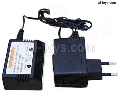 Wltoys 144002 Parts-charger and balance charger.It can charge 1x battery at the same time.Wltoys 144002 1/14 Parts, Wltoys 44002 RC Car Parts.