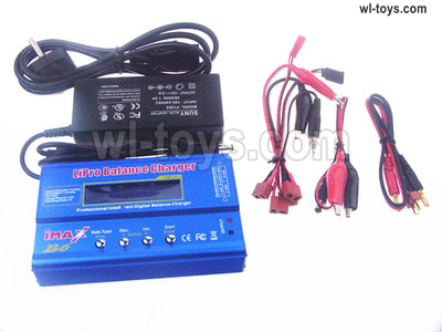 Wltoys 144002 Upgrade Parts B6 Balance charger and Power Charger unit.It can charge 2S 7.4v or 3S 11.1V Battery.Wltoys 144002 1/14 Parts, Wltoys 44002 RC Car Parts.
