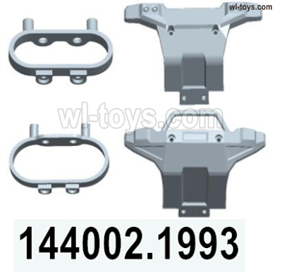 Wltoys 144002 Parts-Front and rear anti-collision group.144002.1993.Wltoys 144002 1/14 Parts, Wltoys 44002 RC Car Parts.