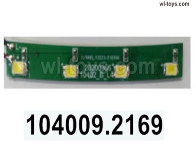 Wltoys 144002 Parts-Light board group-104009.2169.Wltoys 144002 1/14 Parts, Wltoys 44002 RC Car Parts.