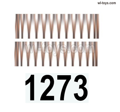 Wltoys 144002 Parts-Shock absorber spring set.144001.1273.Wltoys 144002 1/14 Parts, Wltoys 44002 RC Car Parts.