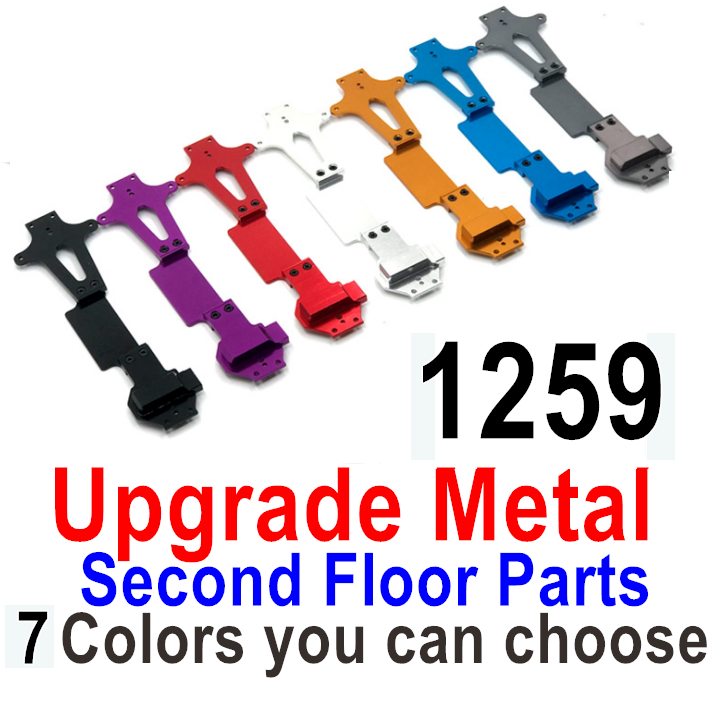 Wltoys 144010 Upgrade Metal Second Floor Board. 5 Color You can choose. For wltoys 144001.1259
