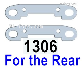 Wltoys 144010 Reinforcement piece for the Rear swing arm. 144001.1306. Total 2pcs.