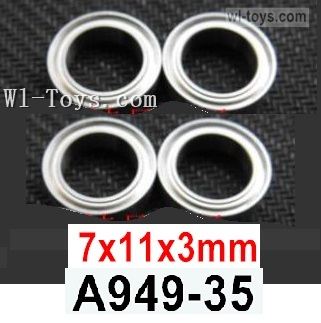 Wltoys 144010 Ball bearing 7X11X3mm-A949-35,Wltoys 144010 1/14 Parts,Wltoys 144010 RC Car Parts