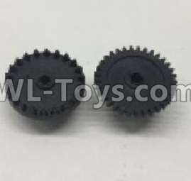 Wltoys 18401 The first and The second level gear(Total 2pcs)-0905,Wltoys 18401 RC Crawler Car Spare Parts Replacement Accessories,1:18 18401 6wd rc rock racing car Parts,On Road Drift Racing Truck Car Parts
