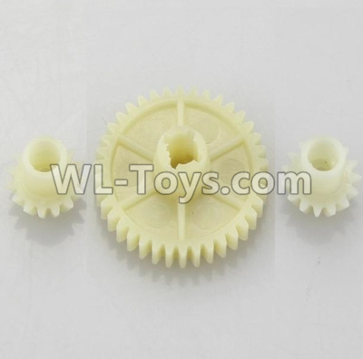 Wltoys 18401 Reduction gear with 2 small gear-A949-24,Wltoys 18401 RC Crawler Car Spare Parts Replacement Accessories,1:18 18401 6wd rc rock racing car Parts,On Road Drift Racing Truck Car Parts