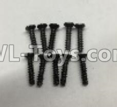Wltoys 18401 Countersunk self tapping screws(M2x9.5)-10pcs-A949-48,Wltoys 18401 RC Crawler Car Spare Parts Replacement Accessories,1:18 18401 6wd rc rock racing car Parts,On Road Drift Racing Truck Car Parts
