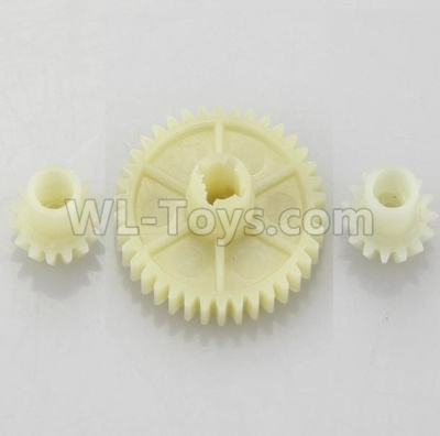 Wltoys 184012 Parts-18-02 A949-24 Official Reduction gear with 2 small gear,Wltoys 184012 Rc Racing Car Truck Spare Parts,High speed Wltoys 184012 1:18 Scale 4wd,2.4G Spare Parts Accessories,F1 184012 On Road Drift Racing Truck Car Parts