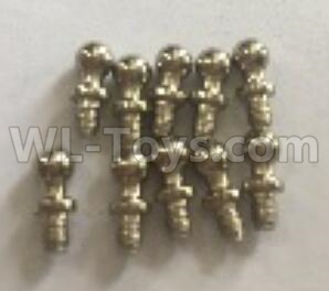 Wltoys 184012 Parts-52 K929-14 Ball head screw(10pcs)-9.4X4mm,Wltoys 184012 Rc Racing Car Truck Spare Parts,High speed Wltoys 184012 1:18 Scale 4wd,2.4G Spare Parts Accessories,F1 184012 On Road Drift Racing Truck Car Parts