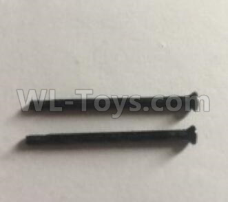 Wltoys 184012 Parts-53-09 A979-2.0891 Countersunk head step screw (2pcs)-2X29KM-D3.5-lower half tooth 4mm,Wltoys 184012 Rc Racing Car Truck Spare Parts,High speed Wltoys 184012 1:18 Scale 4wd,2.4G Spare Parts Accessories,F1 184012 On Road Drift Racing Tru