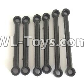 Wltoys 18402 Front and Upper Rod(2pcs) & Steering Rod(2pcs) & Rear and Upper Rod(2pcs) ,Wltoys 18402 RC Crawler Car Spare Parts Replacement Accessories,1:18 18402 4wd rc rock racing car Parts,On Road Drift Racing Truck Car Parts