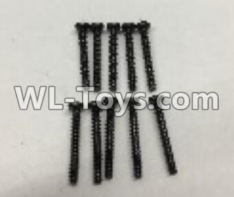 Wltoys 18402 A949-41 Round Head self tapping screws(M2x16)-10pcs,Wltoys 18402 RC Crawler Car Spare Parts Replacement Accessories,1:18 18402 4wd rc rock racing car Parts,On Road Drift Racing Truck Car Parts
