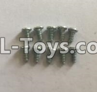 Wltoys 18402 Round Head self tapping screws(M2x4)-10pcs,Wltoys 18402 RC Crawler Car Spare Parts Replacement Accessories,1:18 18402 4wd rc rock racing car Parts,On Road Drift Racing Truck Car Parts