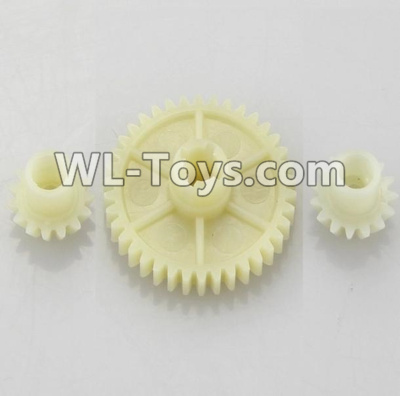Wltoys 18403 A949-24 Reduction gear with 2 small gear,Wltoys 18403 RC Crawler Car Spare Parts Replacement Accessories,1:18 18403 4wd rc rock racing car Parts,On Road Drift Racing Truck Car Parts